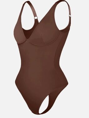 Feelingirl brown tummy control Bodysuit